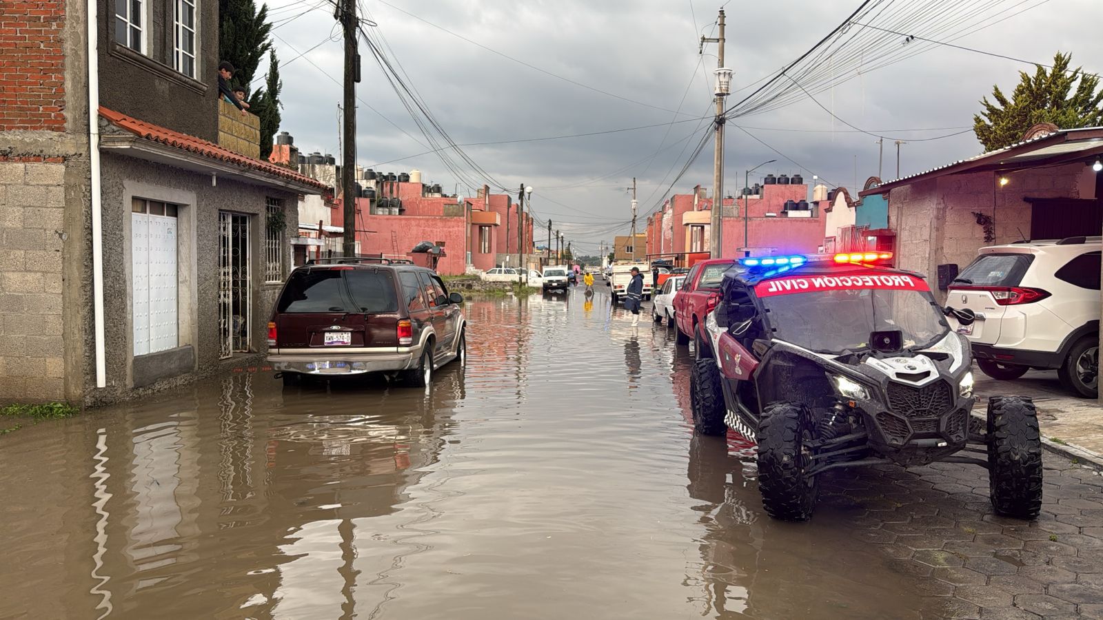 Huamantla activa operativo de atención tras intensa tormenta